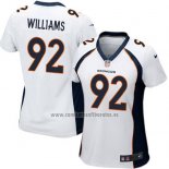 Camiseta NFL Game Mujer Denver Broncos Williams Blanco