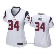 Camiseta NFL Game Mujer Houston Texans John Reid Blanco