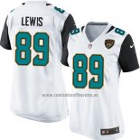 Camiseta NFL Game Mujer Jacksonville Jaguars Lewis Blanco