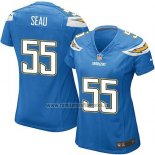 Camiseta NFL Game Mujer Los Angeles Chargers Seau Azul
