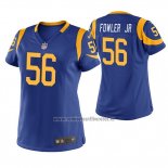 Camiseta NFL Game Mujer Los Angeles Rams Dante Fowler Jr. Azul