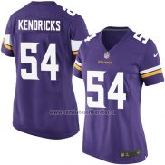 Camiseta NFL Game Mujer Minnesota Vikings Kendricks Violeta