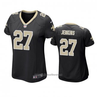 Camiseta NFL Game Mujer New Orleans Saints Malcolm Jenkins Negro