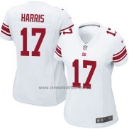 Camiseta NFL Game Mujer New York Giants Harris Blanco