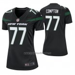 Camiseta NFL Game Mujer New York Jets Tom Compton Negro
