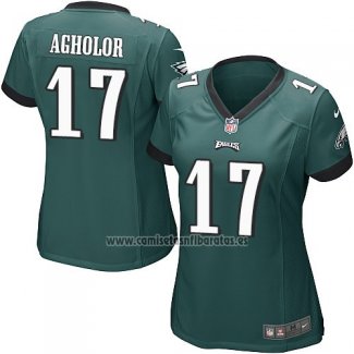 Camiseta NFL Game Mujer Philadelphia Eagles Agholor Verde