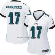 Camiseta NFL Game Mujer Philadelphia Eagles Carmichael Blanco