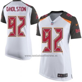 Camiseta NFL Game Mujer Tampa Bay Buccaneers Cholston Blanco