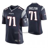 Camiseta NFL Game New England Patriots Danny Shelton Azul