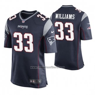 Camiseta NFL Game New England Patriots Joejuan Williams Azul