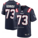 Camiseta NFL Game New England Patriots John Hannah Retired Azul