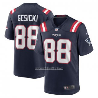 Camiseta NFL Game New England Patriots Mike Gesicki Azul