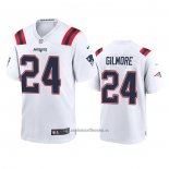 Camiseta NFL Game New England Patriots Stephon Gilmore 2020 Blanco