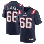 Camiseta NFL Game New England Patriots Will Campbell 2025 Azul