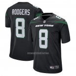 Camiseta NFL Game New York Jets Aaron Rodgers Negro