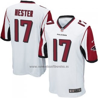 Camiseta NFL Game Nino Atlanta Falcons Hester Blanco