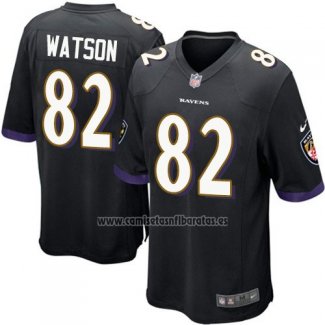 Camiseta NFL Game Nino Baltimore Ravens Watson Negro