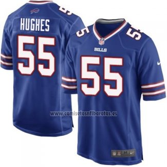 Camiseta NFL Game Nino Buffalo Bills Hughes Azul