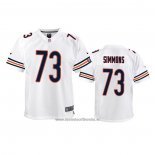 Camiseta NFL Game Nino Chicago Bears Lachavious Simmons Blanco