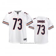 Camiseta NFL Game Nino Chicago Bears Lachavious Simmons Blanco