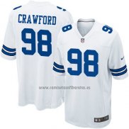 Camiseta NFL Game Nino Dallas Cowboys Crawford Blanco