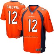 Camiseta NFL Game Nino Denver Broncos Caldwell Naranja
