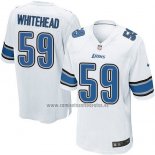 Camiseta NFL Game Nino Detroit Lions Whitehead Blanco