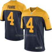 Camiseta NFL Game Nino Green Bay Packers Favre Negro Amarillo