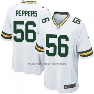 Camiseta NFL Game Nino Green Bay Packers Peppers Blanco