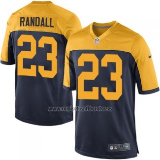 Camiseta NFL Game Nino Green Bay Packers Randall Negro Amarillo