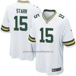 Camiseta NFL Game Nino Green Bay Packers Starr Blanco
