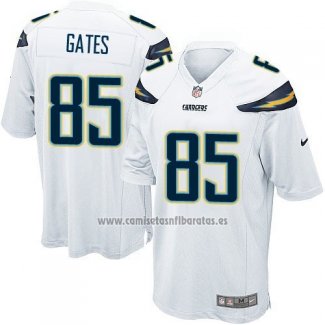 Camiseta NFL Game Nino Los Angeles Chargers Gates Blanco