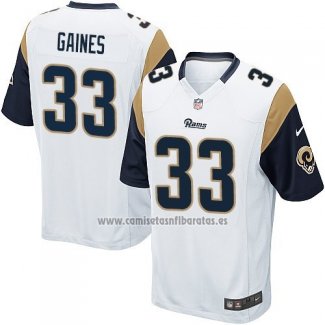 Camiseta NFL Game Nino Los Angeles Rams Gaines Blanco