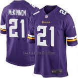 Camiseta NFL Game Nino Minnesota Vikings McKinnon Violeta