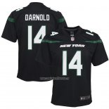 Camiseta NFL Game Nino New York Jets Sam Darnold Negro
