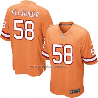 Camiseta NFL Game Nino Tampa Bay Buccaneers Alexander Naranja