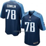 Camiseta NFL Game Nino Tennessee Titans Conklin Azul Oscuro