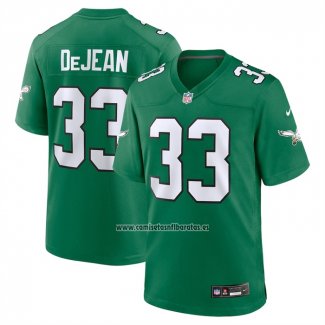 Camiseta NFL Game Philadelphia Eagles Cooper DeJean Alterno Verde