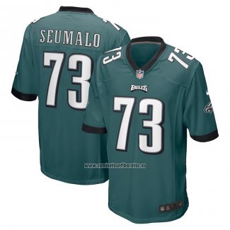 Camiseta NFL Game Philadelphia Eagles Isaac Seumalo Verde