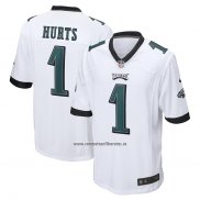 Camiseta NFL Game Philadelphia Eagles Jalen Hurts 1 Blanco