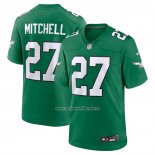 Camiseta NFL Game Philadelphia Eagles Quinyon Mitchell Alterno Verde