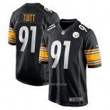 Camiseta NFL Game Pittsburgh Steelers Stephon Tuitt Negro