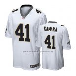 Camiseta NFL Game Saints Alvin Kamara Blanco
