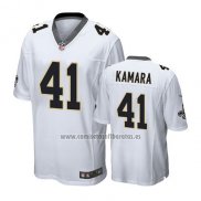 Camiseta NFL Game Saints Alvin Kamara Blanco