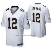 Camiseta NFL Game Saints Tom Savage Blanco