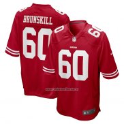 Camiseta NFL Game San Francisco 49ers Daniel Brunskill Rojo
