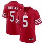 Camiseta NFL Game San Francisco 49ers Demarcus Robinson Rojo