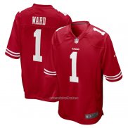 Camiseta NFL Game San Francisco 49ers Jimmie Ward Primera Rojo