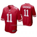 Camiseta NFL Game San Francisco 49ers Marquise Goodwin Rojo