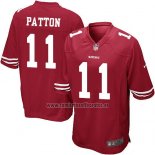 Camiseta NFL Game San Francisco 49ers Patton Rojo